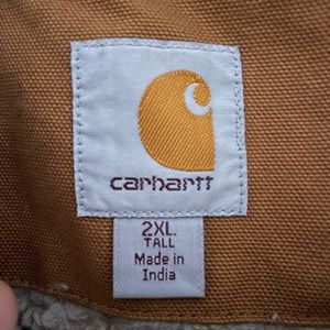 2xl tall brown Sherpa lined vest. Like new